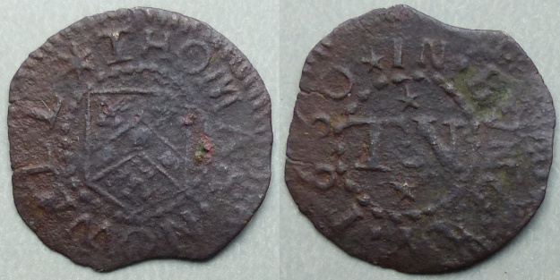 Bungay, Thomas Nowell 1660 farthing